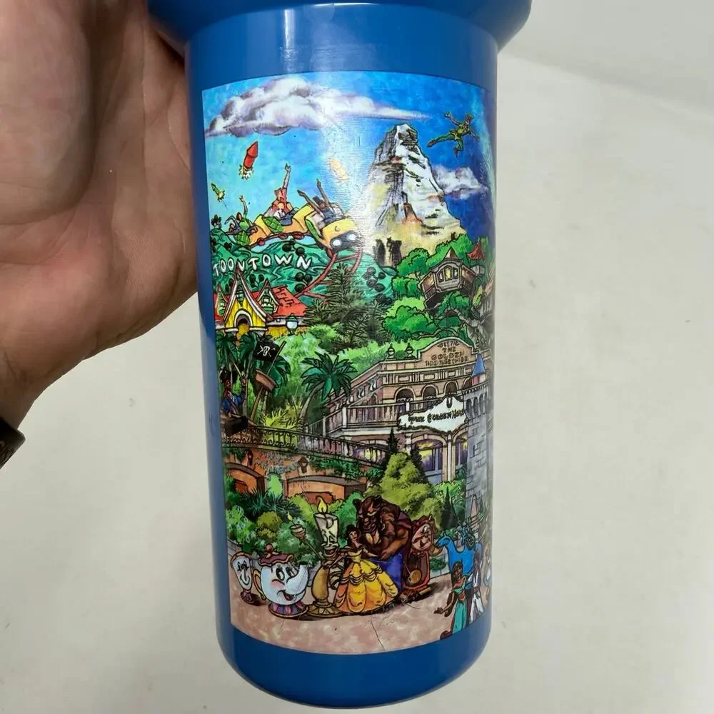 Vintage 90's Disneyland Fantasmic Coca-Cola Sipper Cup
